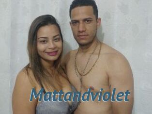 Mattandviolet