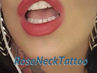 RoseNeckTattoo